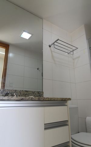 Apartamento à venda com 67m², 2 quartos e 1 vagaBanheiro Social