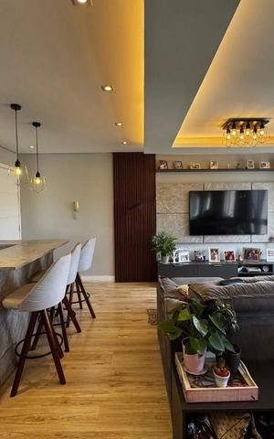 Apartamento para alugar com 76m², 3 quartos e 1 vaga Apartamento para alugar com 76m², 3 quartos e 1 vagaSala