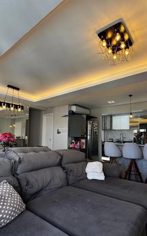 Apartamento para alugar com 76m², 3 quartos e 1 vaga Apartamento para alugar com 76m², 3 quartos e 1 vagaSala