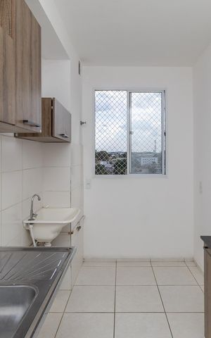 Apartamento para alugar com 45m², 2 quartos e 1 vaga Apartamento para alugar com 45m², 2 quartos e 1 vagaCozinha e Área de Serviço