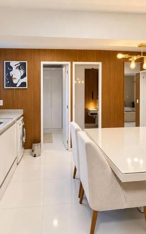 Apartamento à venda com 60m², 3 quartos e sem vaga Apartamento à venda com 60m², 3 quartos e sem vagaSala de Jantar