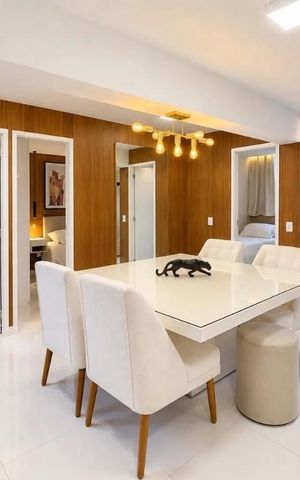 Apartamento à venda com 60m², 3 quartos e sem vaga Apartamento à venda com 60m², 3 quartos e sem vagaSala de Jantar