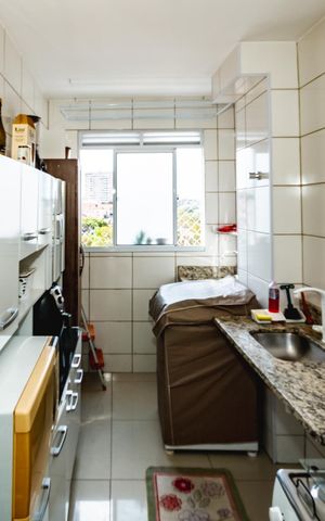 Apartamento à venda com 48m², 2 quartos e 1 vagaCozinha