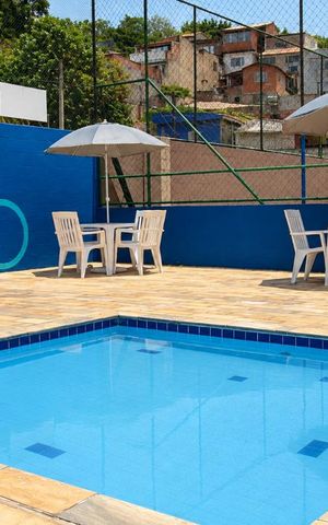 Apartamento para alugar com 57m², 2 quartos e 1 vaga Apartamento para alugar com 57m², 2 quartos e 1 vagaÁrea comum - Piscina