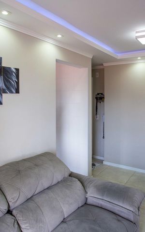Apartamento à venda com 46m², 2 quartos e 1 vagaSala
