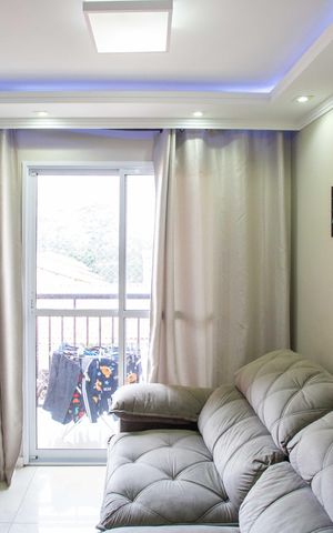 Apartamento à venda com 46m², 2 quartos e 1 vagaSala