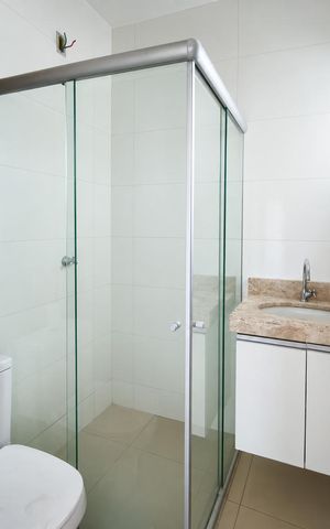 Casa para alugar com 85m², 2 quartos e 2 vagas Casa para alugar com 85m², 2 quartos e 2 vagasBanheiro