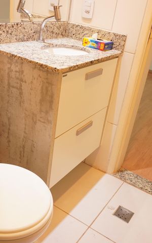 Apartamento para alugar com 76m², 3 quartos e 2 vagasQuarto 3 - Suíte (banheiro)