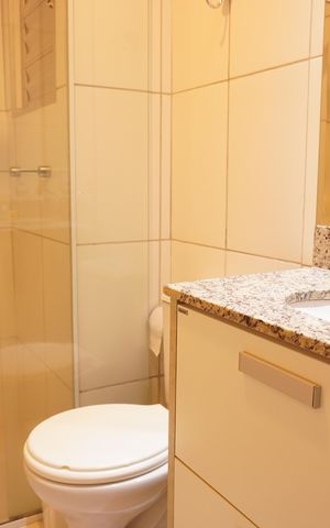 Apartamento para alugar com 76m², 3 quartos e 2 vagasQuarto 3 - Suíte (banheiro)