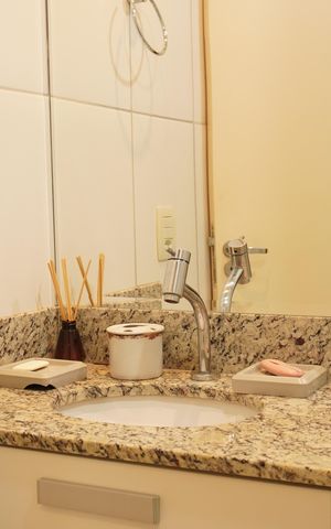 Apartamento para alugar com 76m², 3 quartos e 2 vagasBanheiro Social