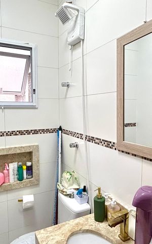 Casa de condomínio para alugar com 140m², 2 quartos e 2 vagas Casa de condomínio para alugar com 140m², 2 quartos e 2 vagasBanheiro 1