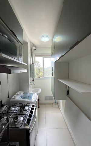 Apartamento para alugar com 50m², 2 quartos e 1 vaga Apartamento para alugar com 50m², 2 quartos e 1 vagaCozinha e Área de Serviço