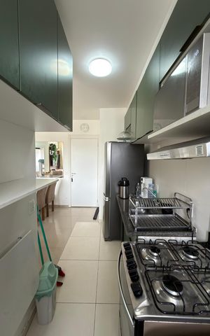 Apartamento para alugar com 50m², 2 quartos e 1 vaga Apartamento para alugar com 50m², 2 quartos e 1 vagaCozinha e Área de Serviço