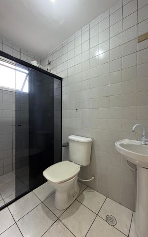 Apartamento para alugar com 58m², 2 quartos e 1 vaga Apartamento para alugar com 58m², 2 quartos e 1 vagaBanheiro Social