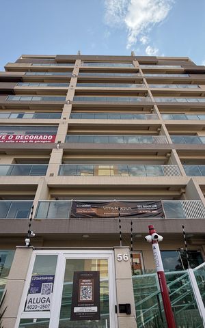Apartamento para alugar com 45m², 1 quarto e 1 vagaFachada