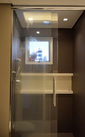 Apartamento à venda com 124m², 2 quartos e 2 vagasBanheiro da Suíte principal