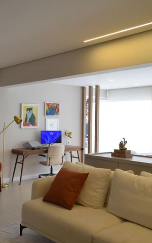 Apartamento à venda com 124m², 2 quartos e 2 vagasSala/Varanda integrados