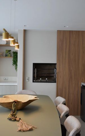 Apartamento à venda com 124m², 2 quartos e 2 vagasChurrasqueira