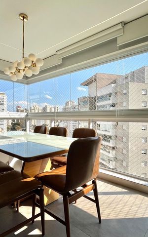 Apartamento à venda com 105m², 3 quartos e 2 vagasVaranda
