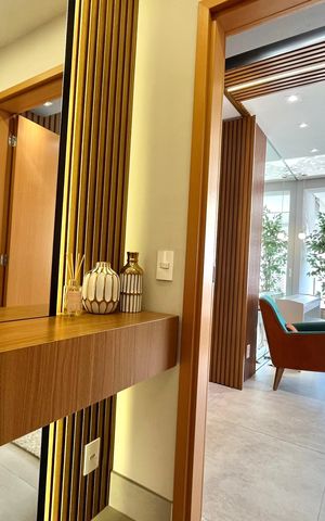 Apartamento à venda com 105m², 3 quartos e 2 vagasHall do apartamento 