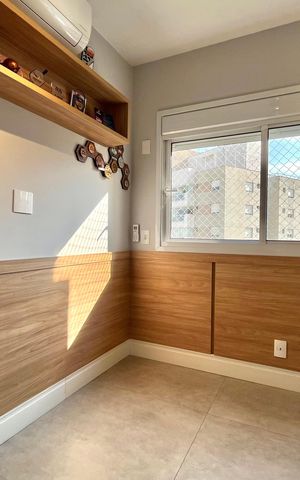 Apartamento à venda com 105m², 3 quartos e 2 vagasQuarto 3