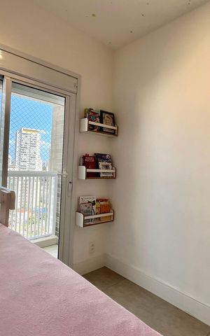 Apartamento à venda com 105m², 3 quartos e 2 vagasQuarto 2