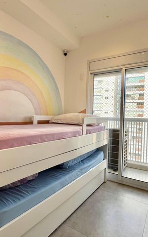 Apartamento à venda com 105m², 3 quartos e 2 vagasQuarto 2