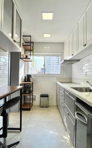 Apartamento à venda com 105m², 3 quartos e 2 vagasCozinha