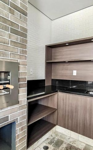Apartamento à venda com 105m², 3 quartos e 2 vagasÁrea comum - Churrasqueira