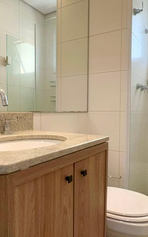 Studio à venda com 32m², 1 quarto e 1 vaga Studio à venda com 32m², 1 quarto e 1 vagaBanheiro