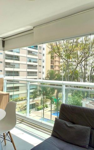 Studio à venda com 32m², 1 quarto e 1 vaga Studio à venda com 32m², 1 quarto e 1 vagaVaranda
