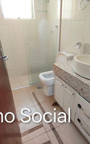 Apartamento à venda com 128m², 3 quartos e 1 vagaBanheiro Social