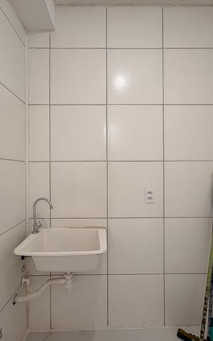 Apartamento para alugar com 35m², 2 quartos e sem vaga Apartamento para alugar com 35m², 2 quartos e sem vagaLavanderia