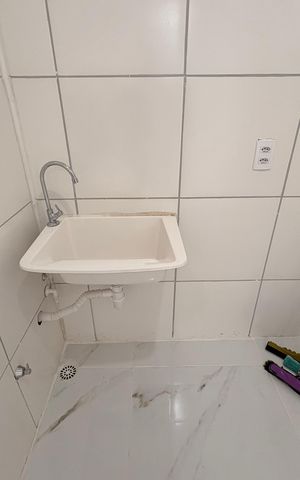Apartamento para alugar com 35m², 2 quartos e sem vaga Apartamento para alugar com 35m², 2 quartos e sem vagaLavanderia