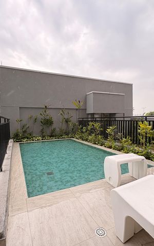Apartamento para alugar com 35m², 2 quartos e sem vaga Apartamento para alugar com 35m², 2 quartos e sem vagaÁrea comum - Piscina