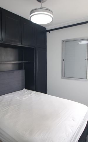 Apartamento à venda com 55m², 3 quartos e 1 vagaQuarto 2