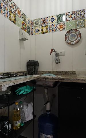 Studio à venda com 35m², 1 quarto e sem vagaCozinha