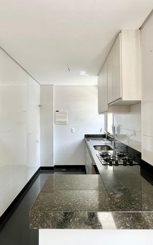 Apartamento para alugar com 44m², 1 quarto e 1 vaga