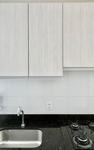 Apartamento para alugar com 44m², 1 quarto e 1 vaga