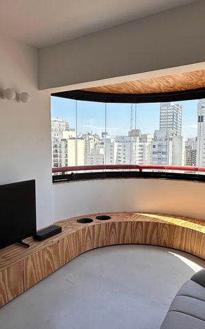 Studio à venda com 52m², 1 quarto e 1 vaga