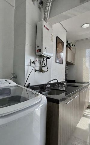 Apartamento para alugar com 50m², 1 quarto e 1 vaga Apartamento para alugar com 50m², 1 quarto e 1 vagaÁrea de Serviço