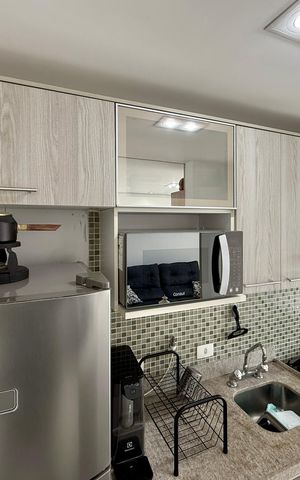 Apartamento para alugar com 50m², 1 quarto e 1 vaga Apartamento para alugar com 50m², 1 quarto e 1 vagaCozinha