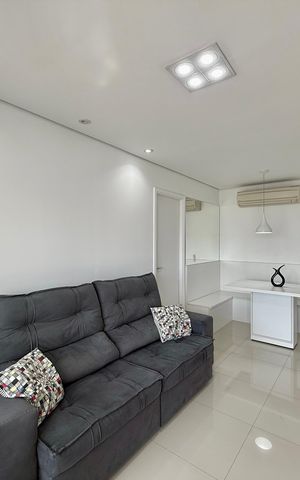 Apartamento para alugar com 50m², 1 quarto e 1 vaga Apartamento para alugar com 50m², 1 quarto e 1 vagaSala