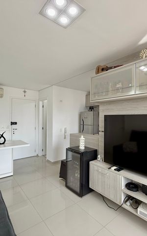 Apartamento para alugar com 50m², 1 quarto e 1 vaga Apartamento para alugar com 50m², 1 quarto e 1 vagaSala