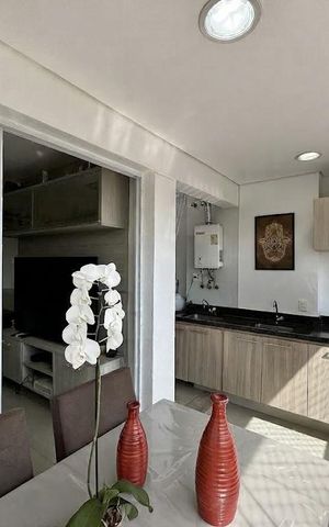 Apartamento para alugar com 50m², 1 quarto e 1 vaga Apartamento para alugar com 50m², 1 quarto e 1 vagaSacada