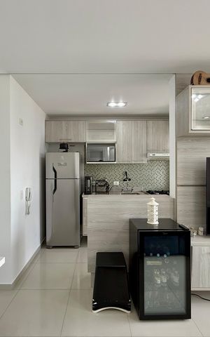 Apartamento para alugar com 50m², 1 quarto e 1 vaga Apartamento para alugar com 50m², 1 quarto e 1 vagaSala