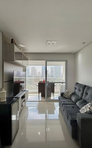 Apartamento para alugar com 50m², 1 quarto e 1 vaga Apartamento para alugar com 50m², 1 quarto e 1 vagaSala