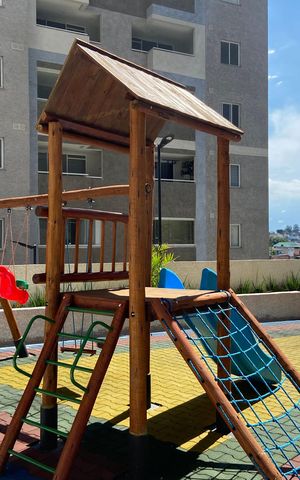 Apartamento para alugar com 41m², 2 quartos e 1 vaga Apartamento para alugar com 41m², 2 quartos e 1 vagaÁrea comum - Playground