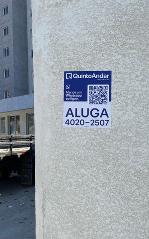 Apartamento para alugar com 41m², 2 quartos e 1 vaga Apartamento para alugar com 41m², 2 quartos e 1 vagaFachada e placa