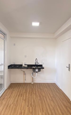 Apartamento para alugar com 41m², 2 quartos e 1 vaga Apartamento para alugar com 41m², 2 quartos e 1 vagaSala - Cozinha